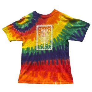 Vintage Navajo Nation Shirt Adult Medium Rasta Tie Dye‎ Artsy Christian Y2K Mens